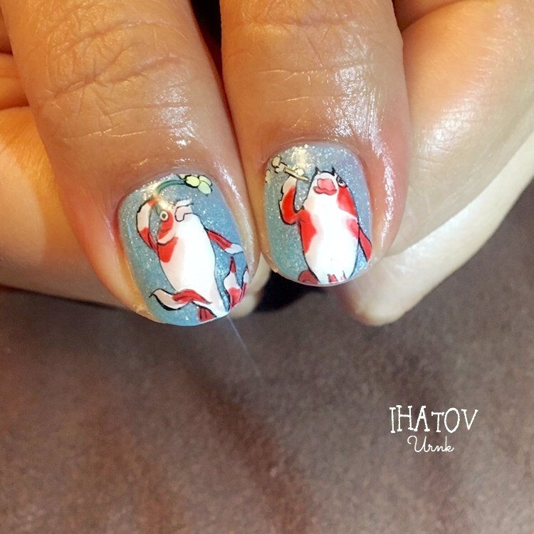 夏 旅行 梅雨 浴衣 ハンド Ihatov Nailarts のネイルデザイン No ネイルブック