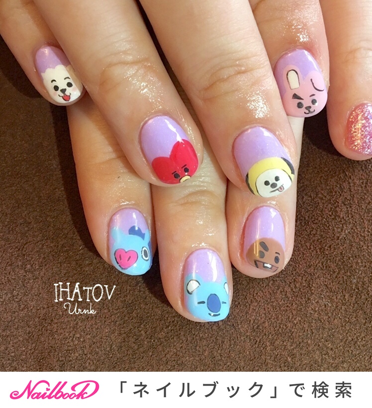 オールシーズン ライブ ハンド ラメ アニマル柄 Ihatov Nailarts のネイルデザイン No ネイルブック