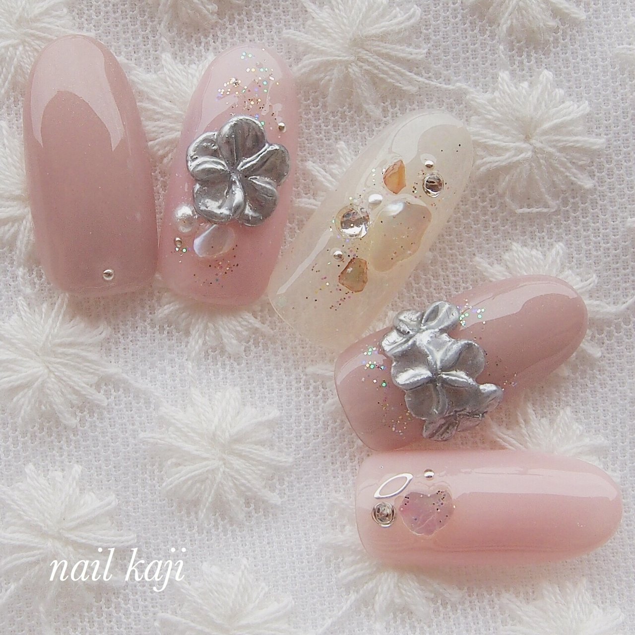 夏 秋 オールシーズン リゾート ハンド Nail Kajiのネイルデザイン No ネイルブック