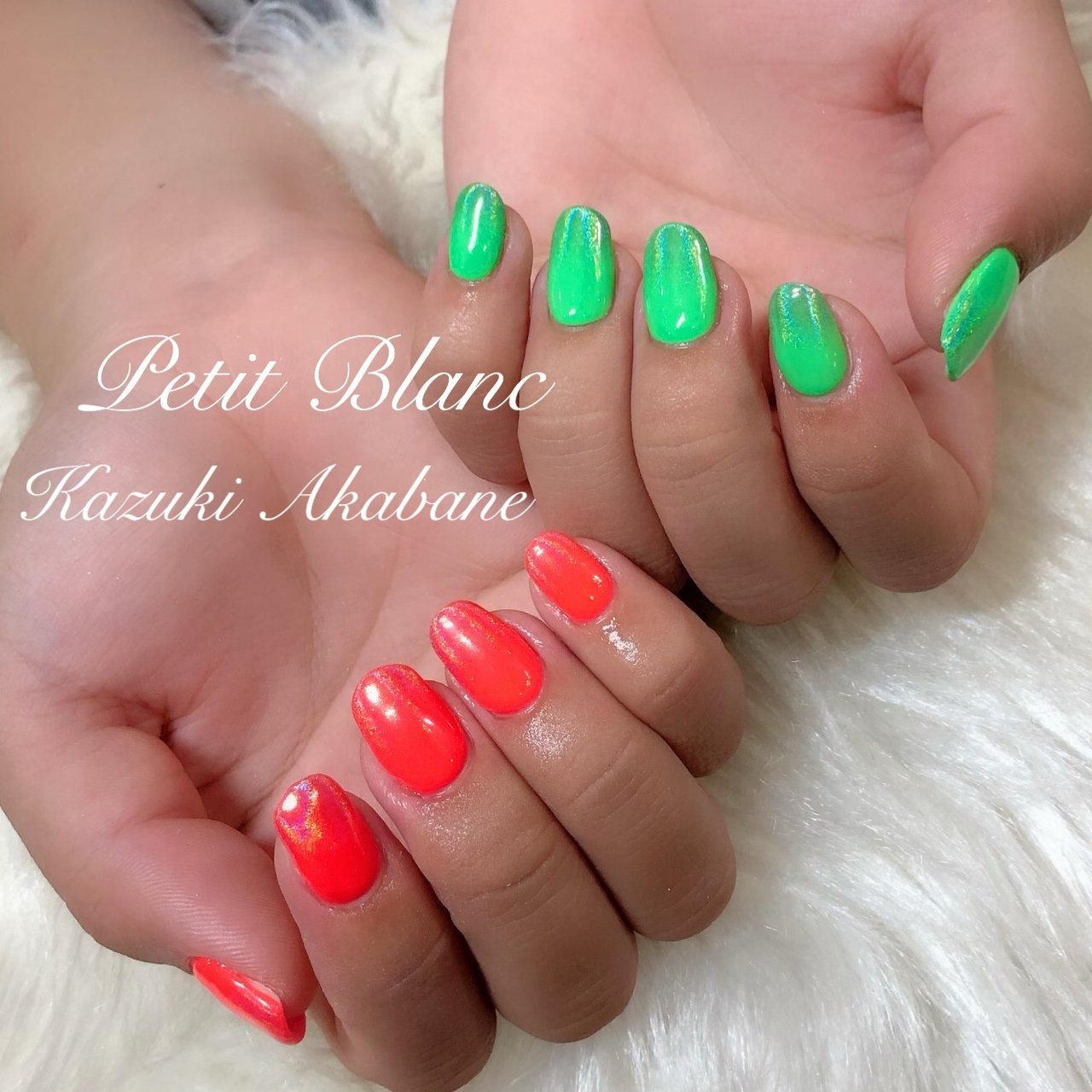 夏 ライブ ハンド グラデーション ユニコーン Kazuki Nail のネイルデザイン No ネイルブック