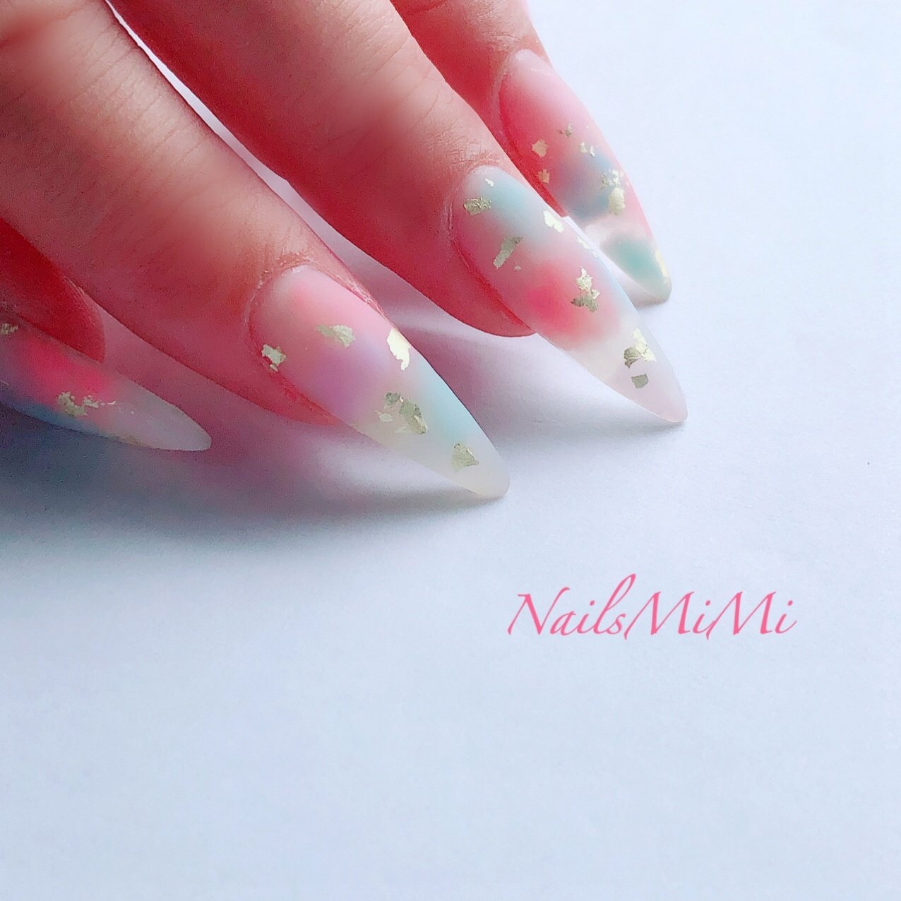 春 夏 ハンド シースルー ニュアンス Nails Mimiのネイルデザイン No ネイルブック