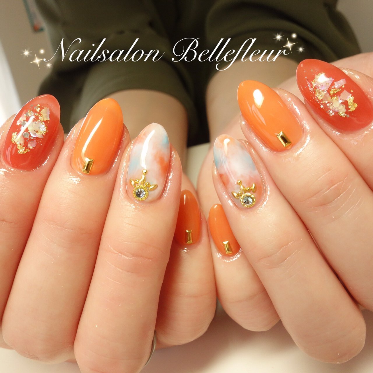 夏 海 リゾート ハンド シェル 秋田nailsalonbellefleur 加藤あさみ のネイルデザイン No ネイルブック