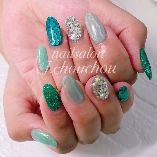 夏 パーティー 女子会 ハンド シンプル J Chou Chou Nailのネイルデザイン No ネイルブック