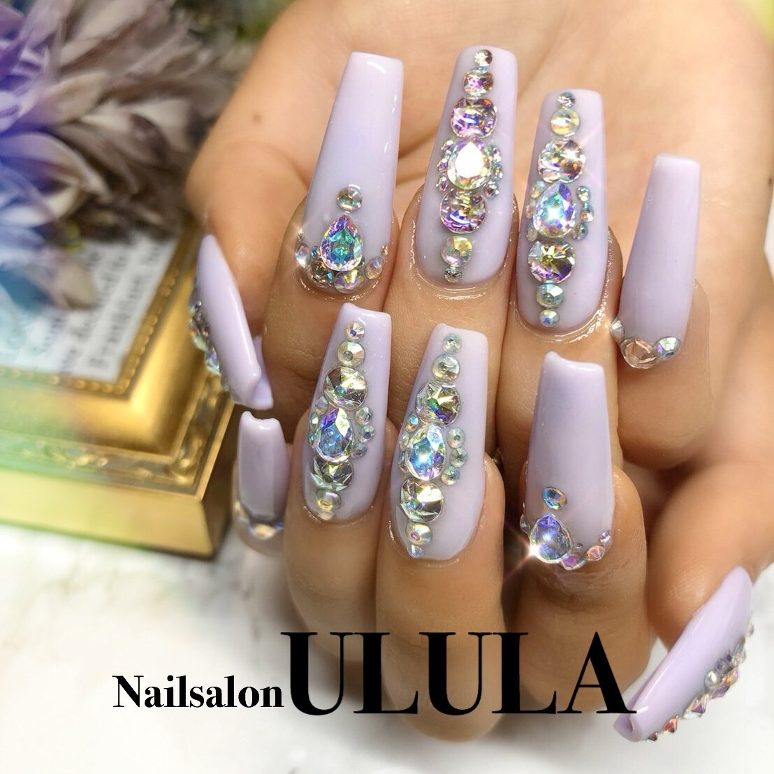 春 夏 冬 オールシーズン ハンド Nailsalon Ululaのネイルデザイン No ネイルブック