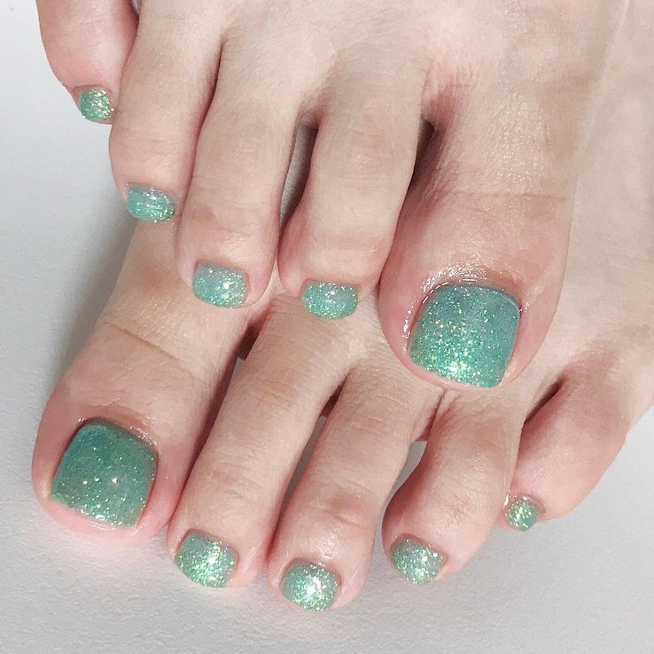 春 夏 旅行 海 フット Nailsalon Catloafのネイルデザイン No ネイルブック