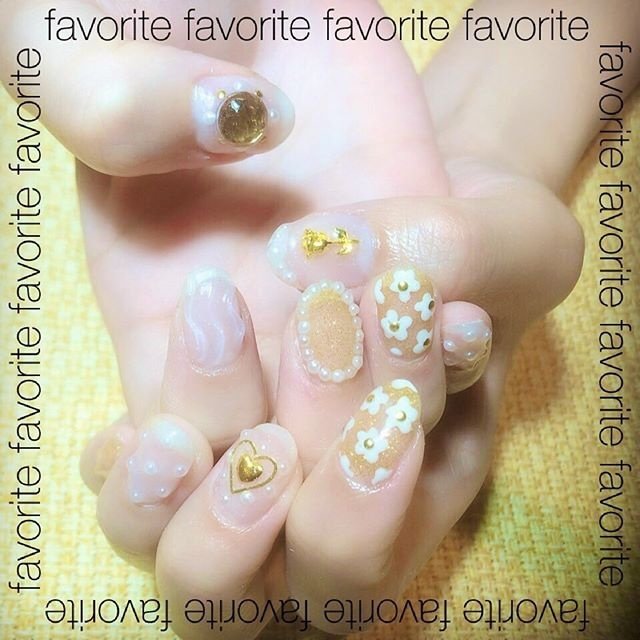 オールシーズン パーティー デート 女子会 ハンド Mioumodeのネイルデザイン No ネイルブック