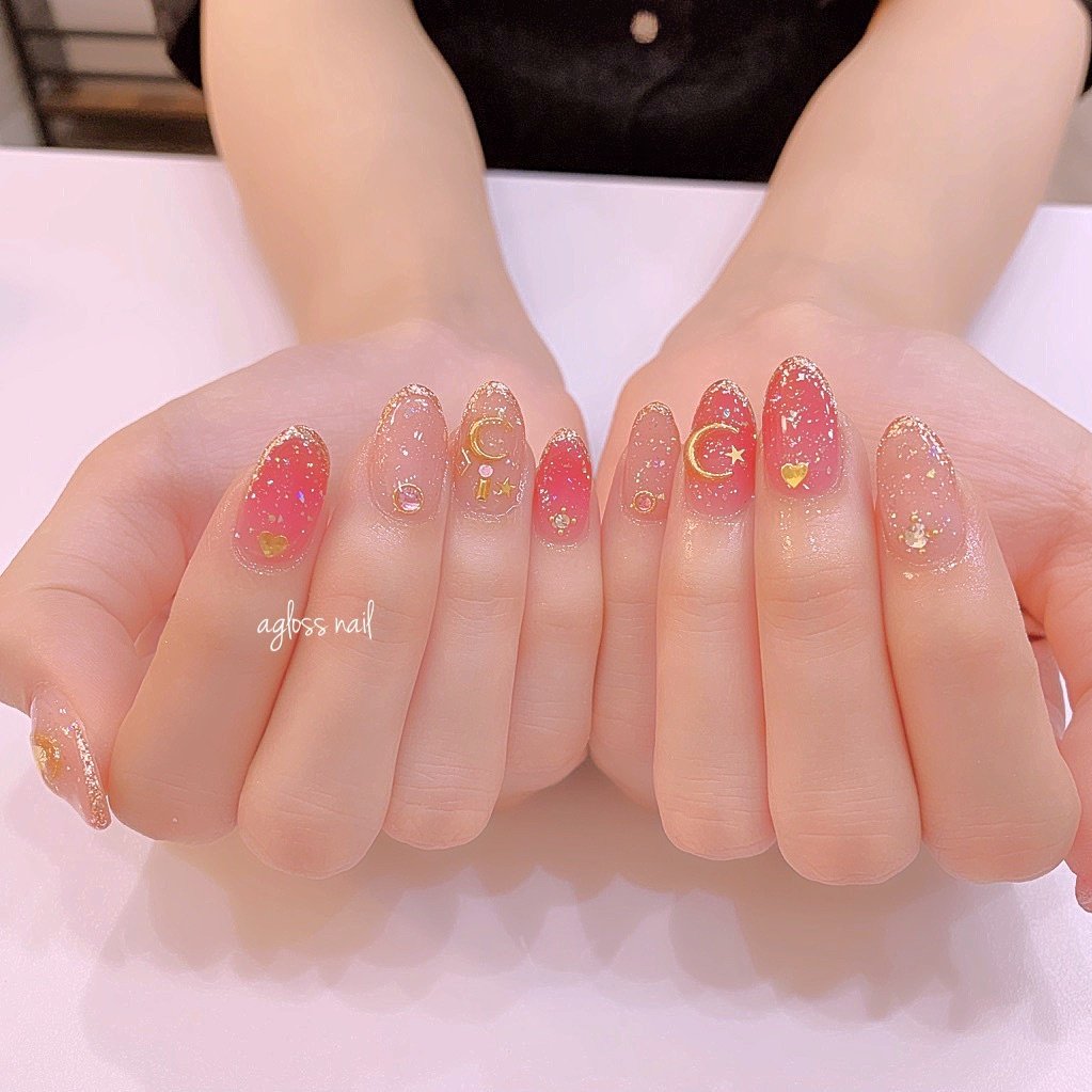 オールシーズン 成人式 パーティー 女子会 ハンド Agloss Nailのネイルデザイン No 4447173 ネイルブック