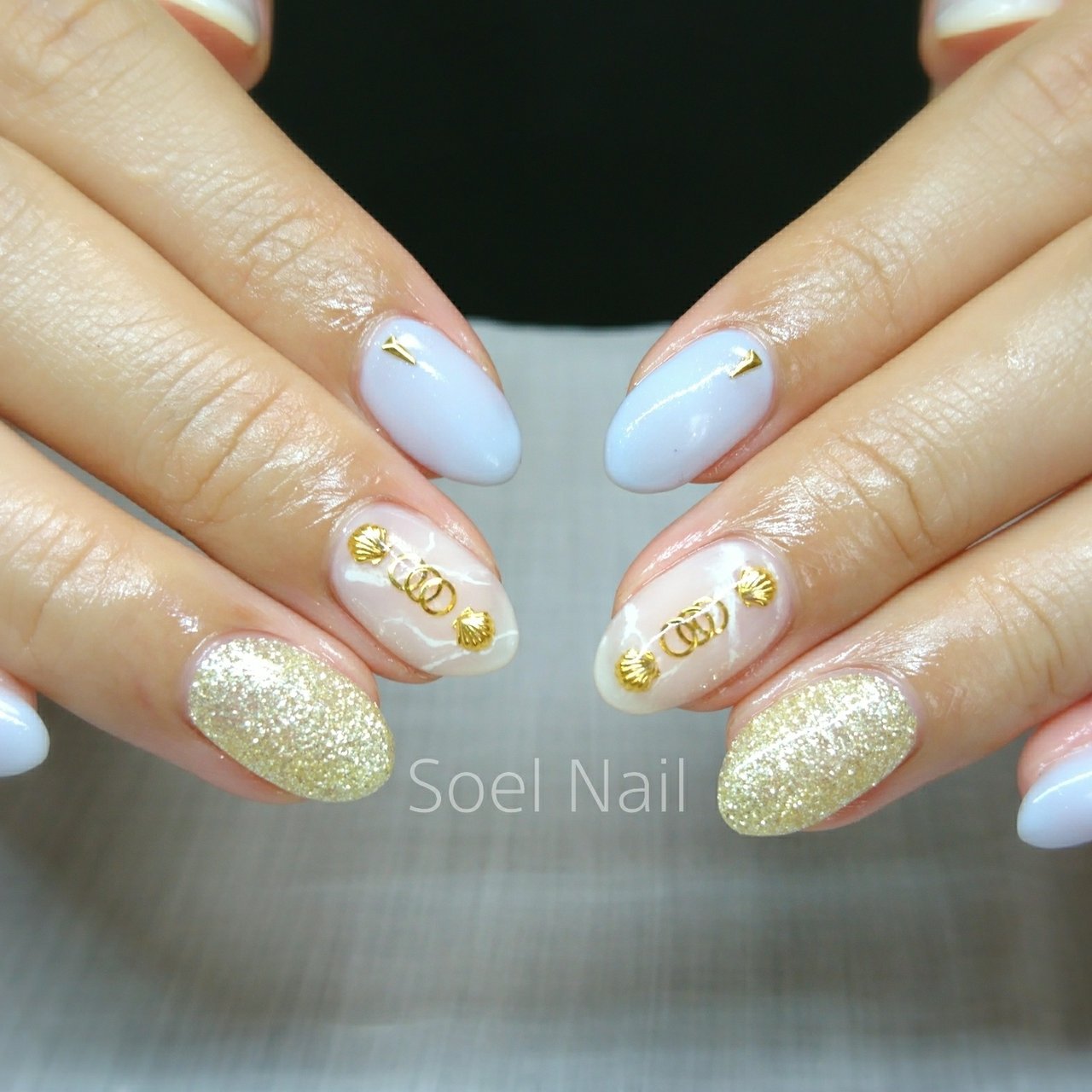 夏 梅雨 海 リゾート ハンド Soel Nailのネイルデザイン No ネイルブック