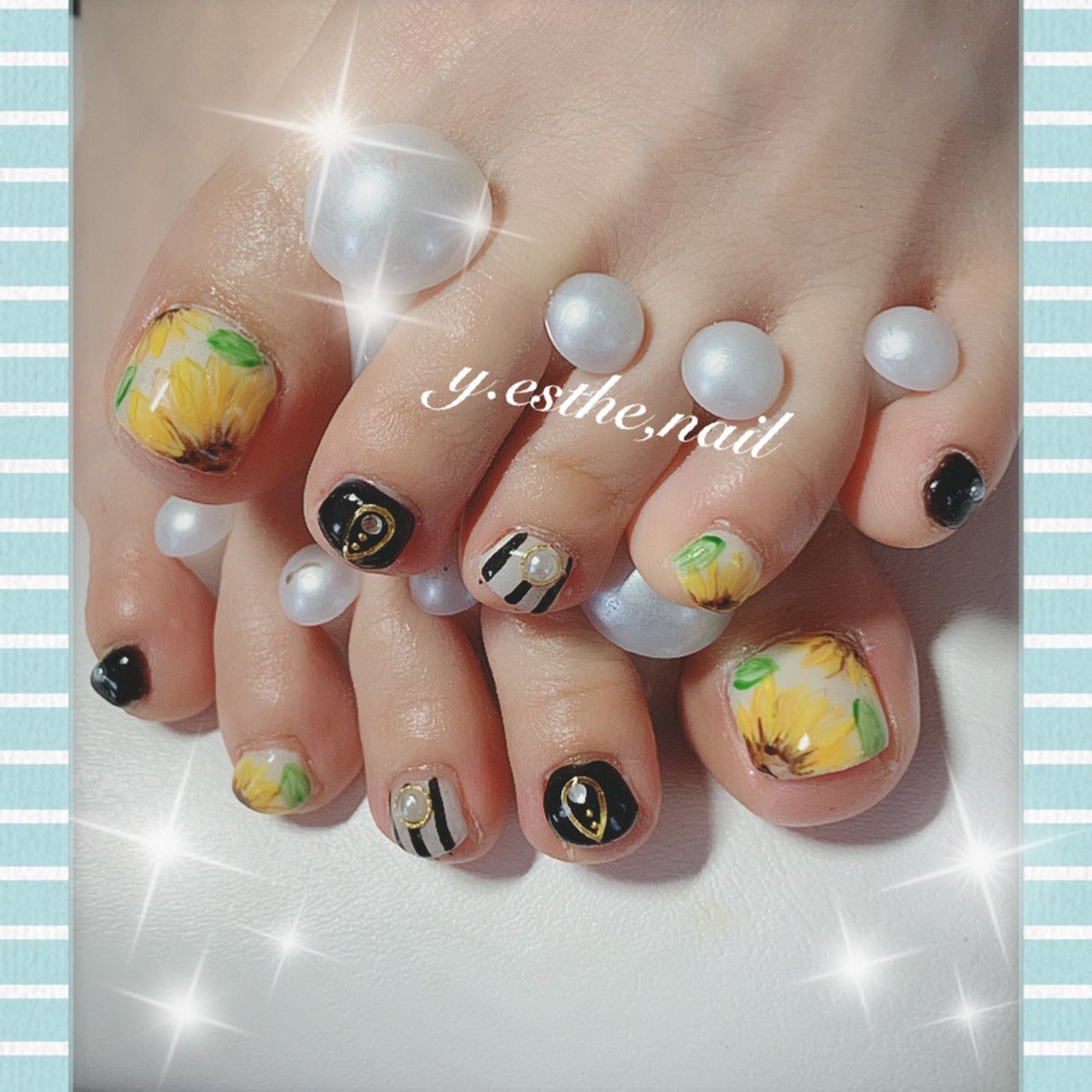 夏 海 リゾート フット Yamamotoさんちのエステのネイルデザイン No ネイルブック