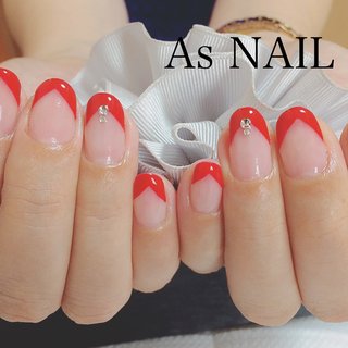 おすすめ順 変形フレンチ 永福町ネイルサロンのネイルデザイン ネイルブック