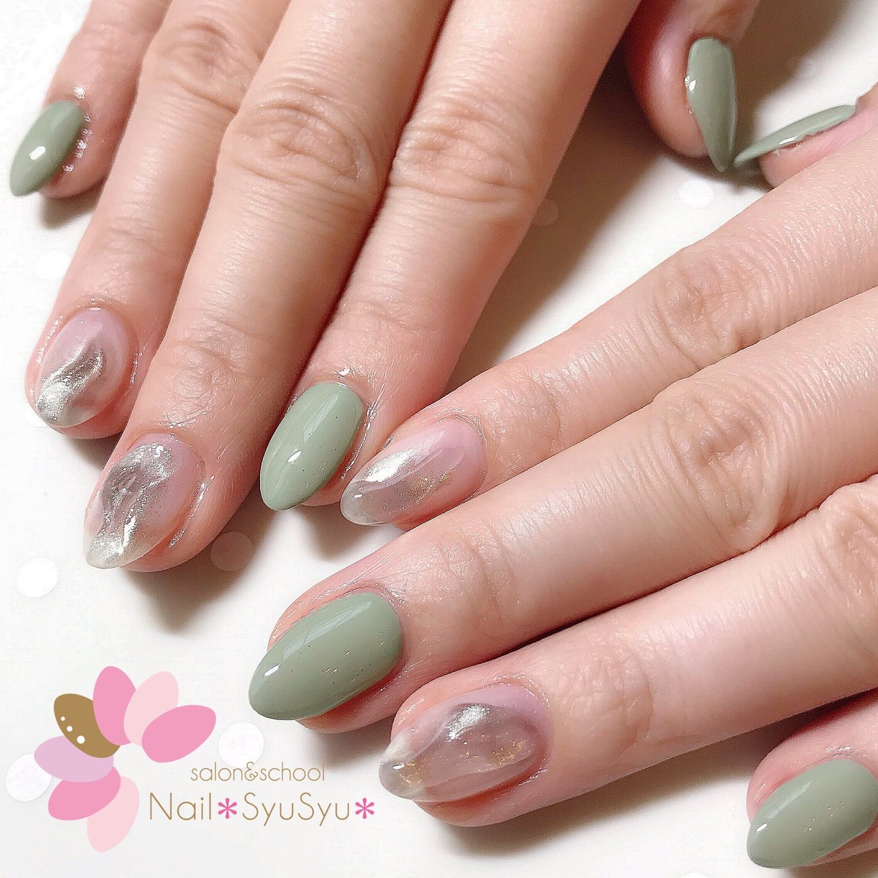 夏 秋 ハンド グラデーション ワンカラー Nail Syusyu ネイルシュシュのネイルデザイン No ネイルブック