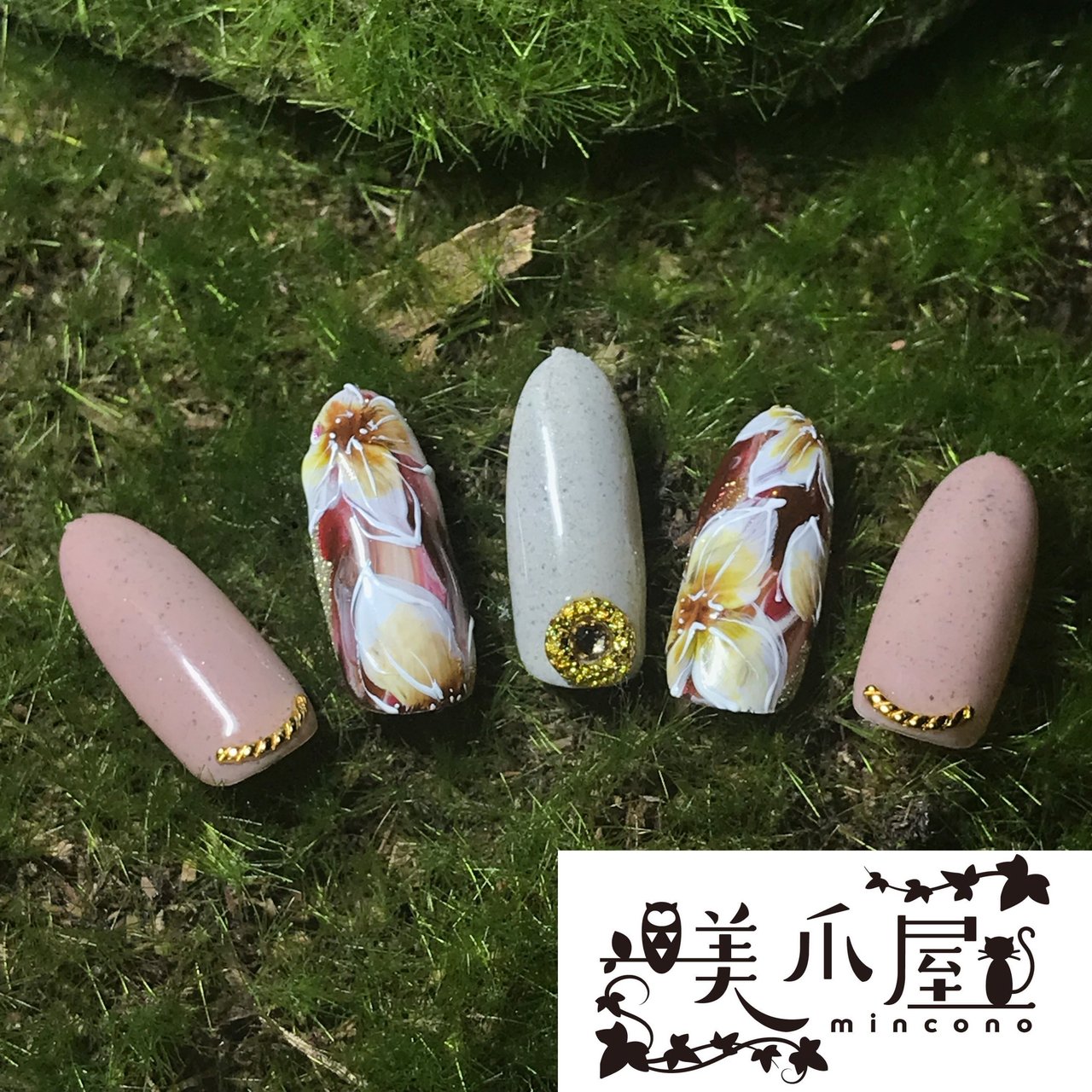 オールシーズン パーティー デート 女子会 ハンド みんこのネイルデザイン No ネイルブック