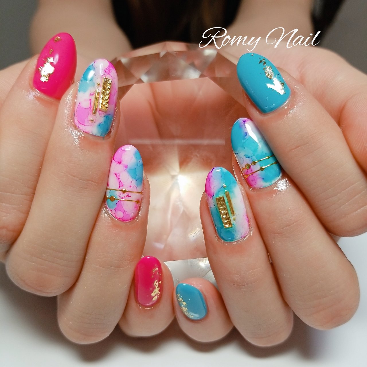 夏 海 リゾート ホワイト ピンク Romy Nailのネイルデザイン No ネイルブック