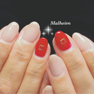 1本だけアートのネイルデザイン ネイルブック