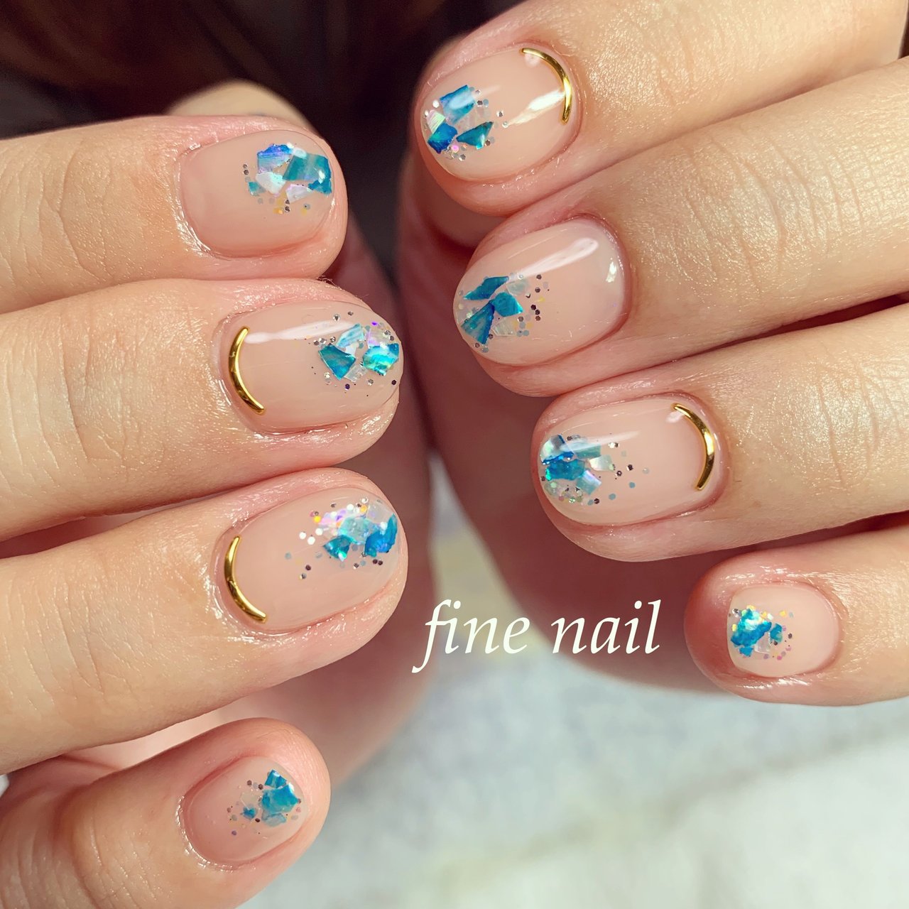 夏 海 リゾート デート ハンド Fine Nail ファインネイル のネイルデザイン No ネイルブック