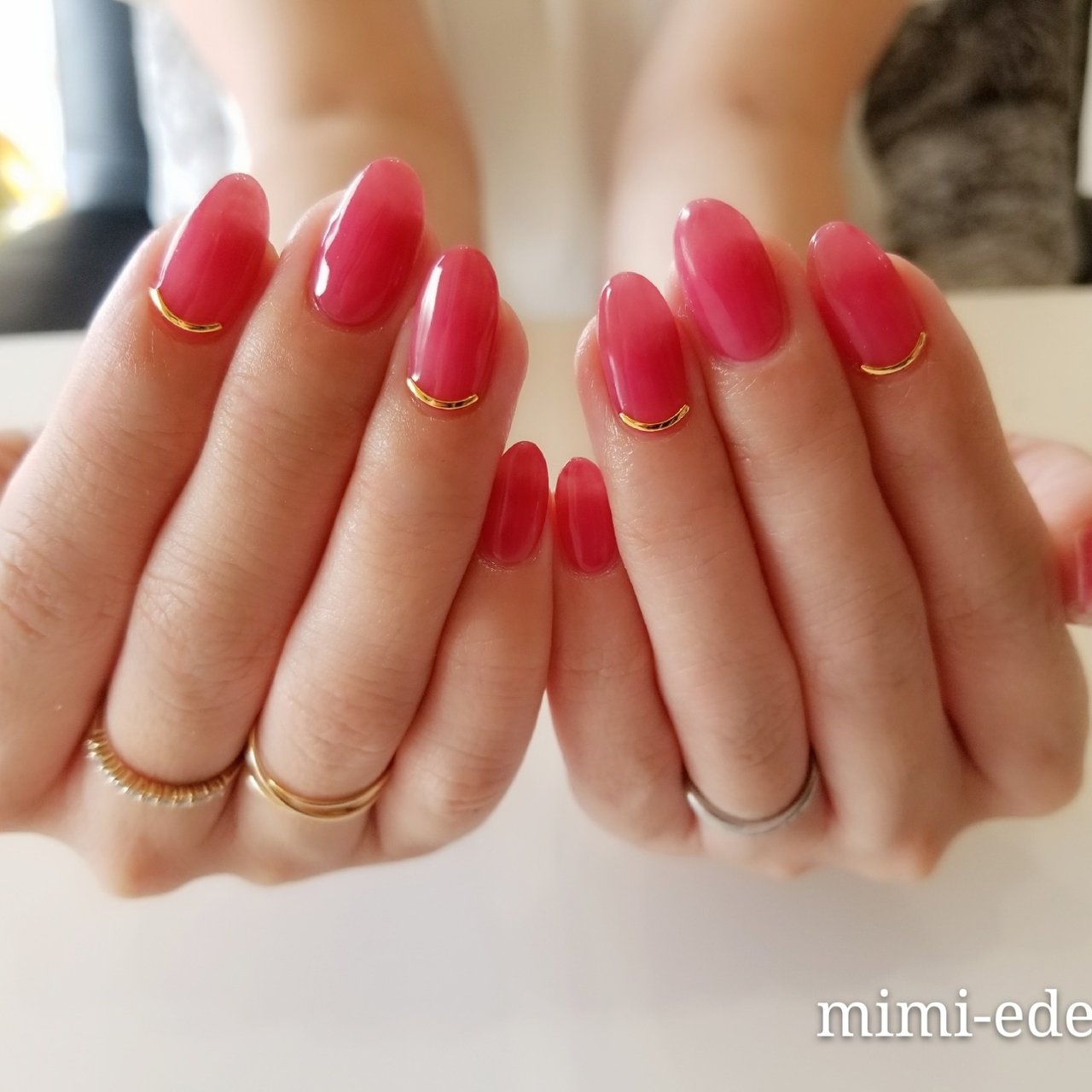 リゾート パーティー デート 女子会 ハンド Nail Mimiedenのネイルデザイン No ネイルブック