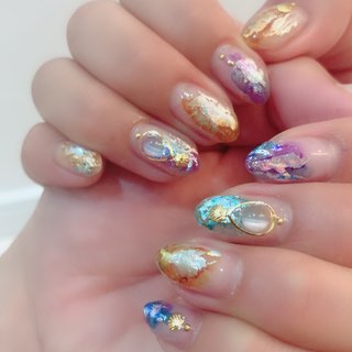 おすすめ順｜ジェルネイル/#アラジンのネイルデザイン(6ページ目