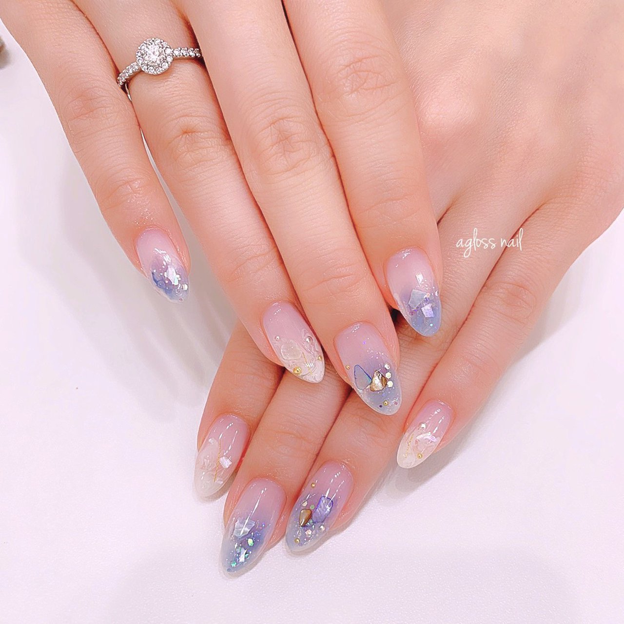 夏 旅行 海 リゾート ハンド Agloss Nailのネイルデザイン No ネイルブック