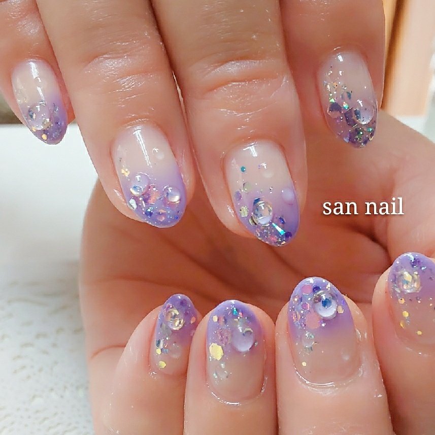 夏 オールシーズン デート 女子会 ハンド San Nailのネイルデザイン No ネイルブック