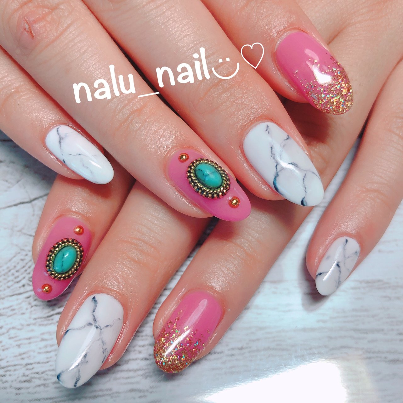 夏 海 リゾート デート ハンド Nail Salon 33 Mimi 我孫子店のネイルデザイン No ネイルブック