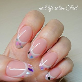 人気順 シェル 貝殻 Naillifesalonfeelのネイルデザイン ネイルブック