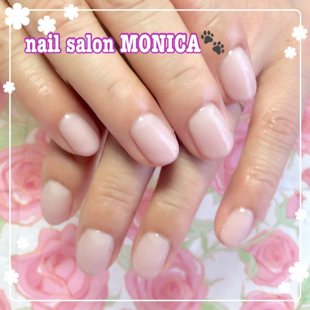 オールシーズン ハンド グラデーション ミディアム ベージュ Nail Salon Monica のネイルデザイン No ネイルブック