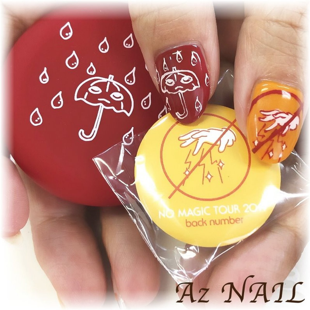 オールシーズン ライブ ハンド ホログラム キャラクター Az Nail ゆき のネイルデザイン No ネイルブック