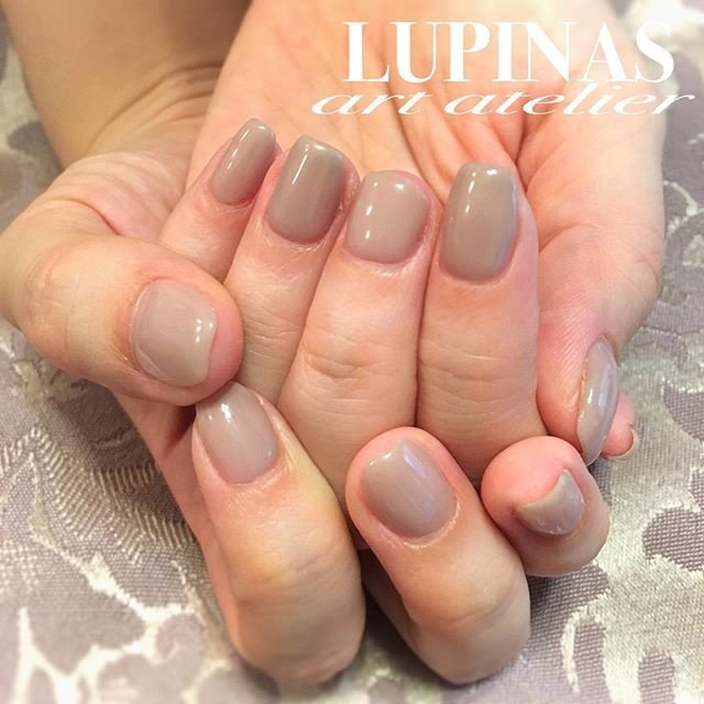 オールシーズン オフィス ハンド ワンカラー ショート Kanaのネイルデザイン No ネイルブック