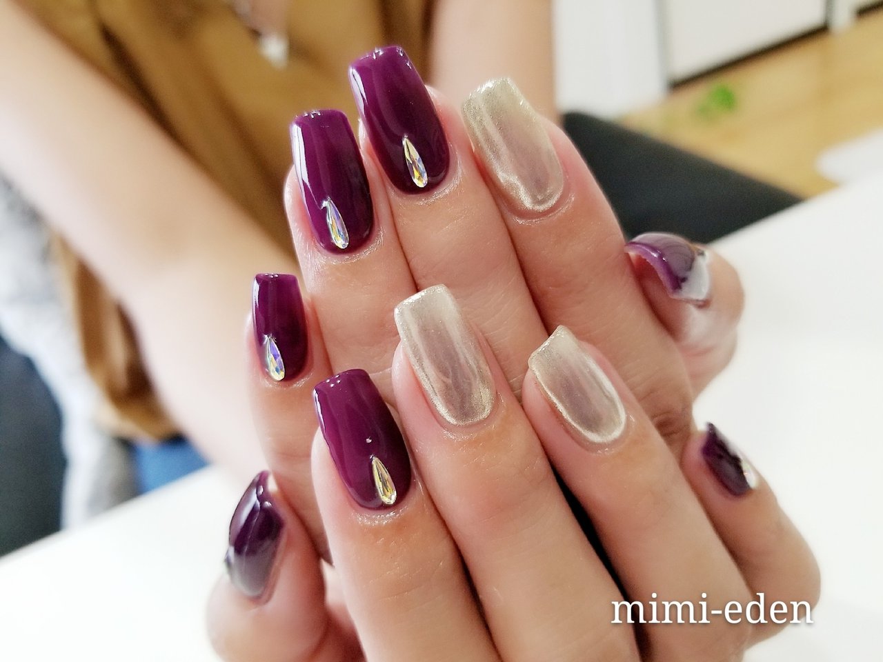 オールシーズン/リゾート/ライブ/パーティー/ハンド - nail_mimiedenの