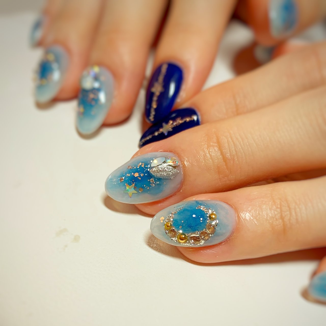 夏 旅行 海 リゾート ハンド Syonkitiのネイルデザイン No ネイルブック