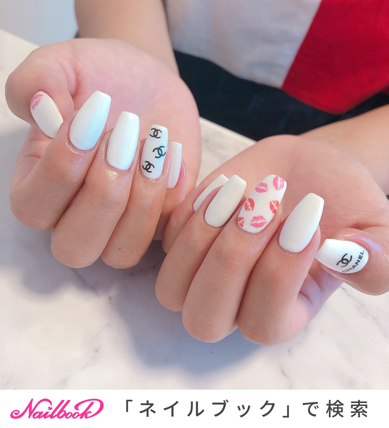 シャネルのネイルデザインネイルブック