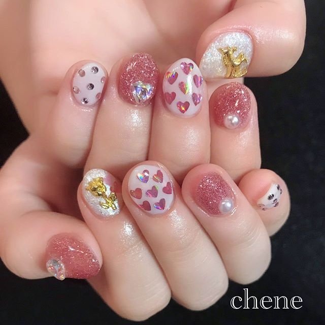 オールシーズン 海 リゾート デート ハンド Nailsalon Chene シェンヌ のネイルデザイン No ネイルブック