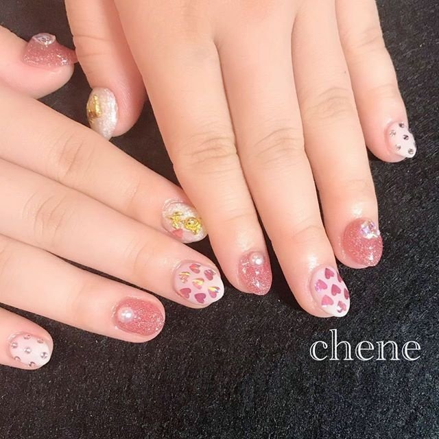 オールシーズン 海 リゾート デート ハンド Nailsalon Chene シェンヌ のネイルデザイン No ネイルブック