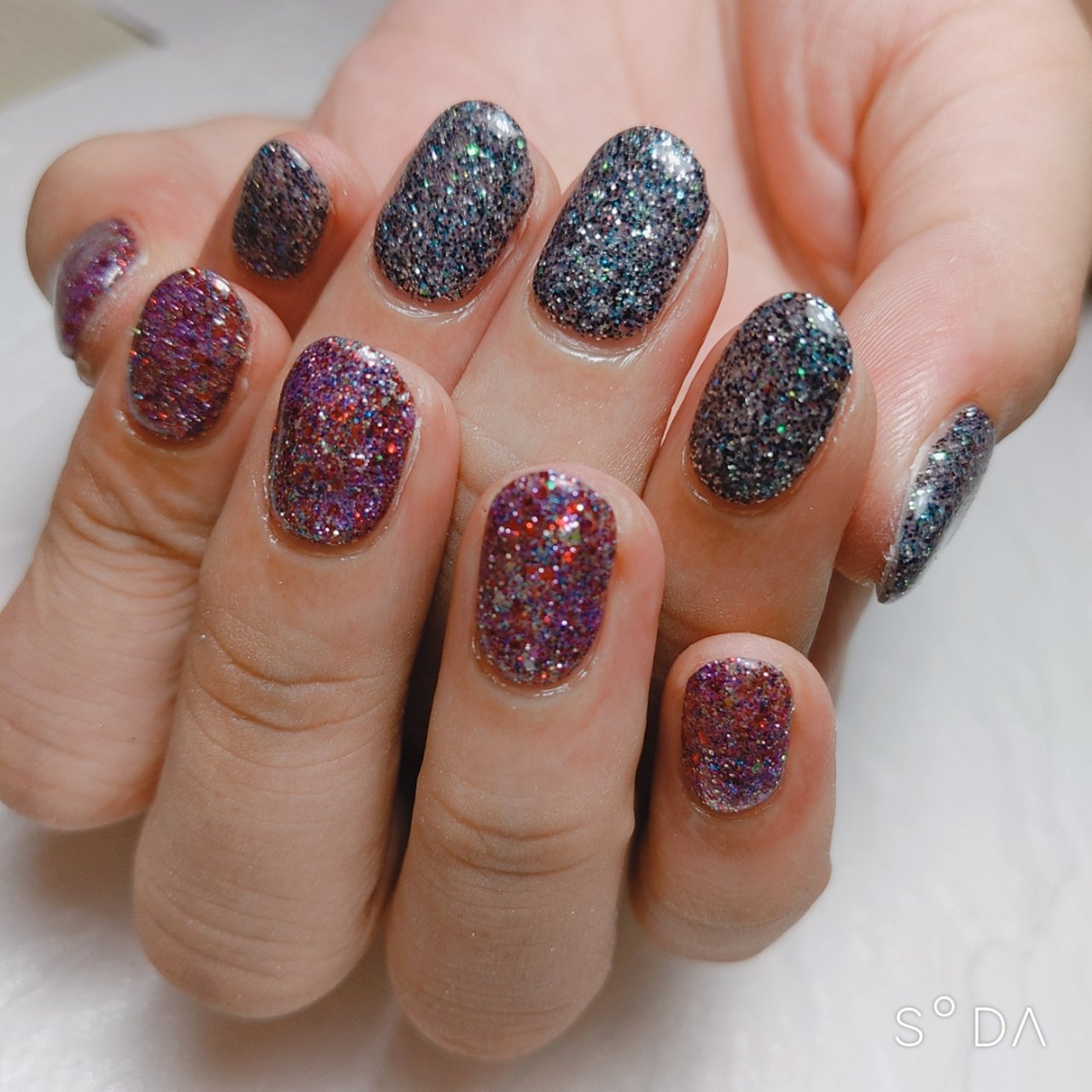 ハンド レッド ブラック ジェル あかのネイルデザイン No ネイルブック