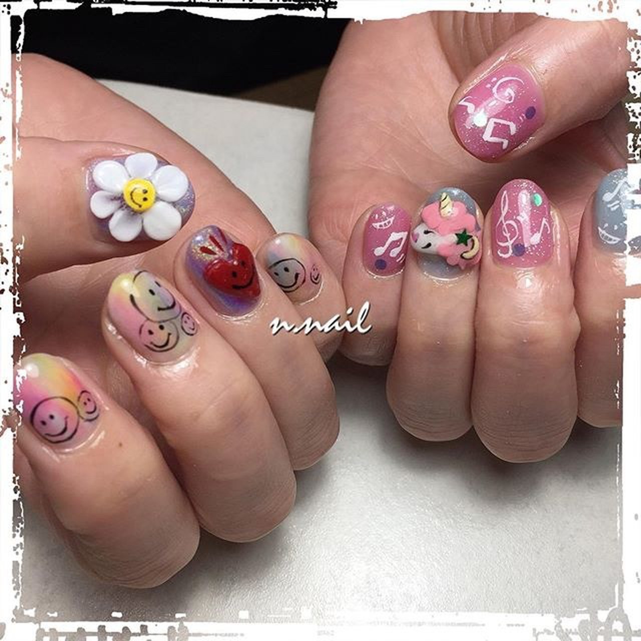 春 オールシーズン ライブ パーティー ハンド N Nailのネイルデザイン No ネイルブック