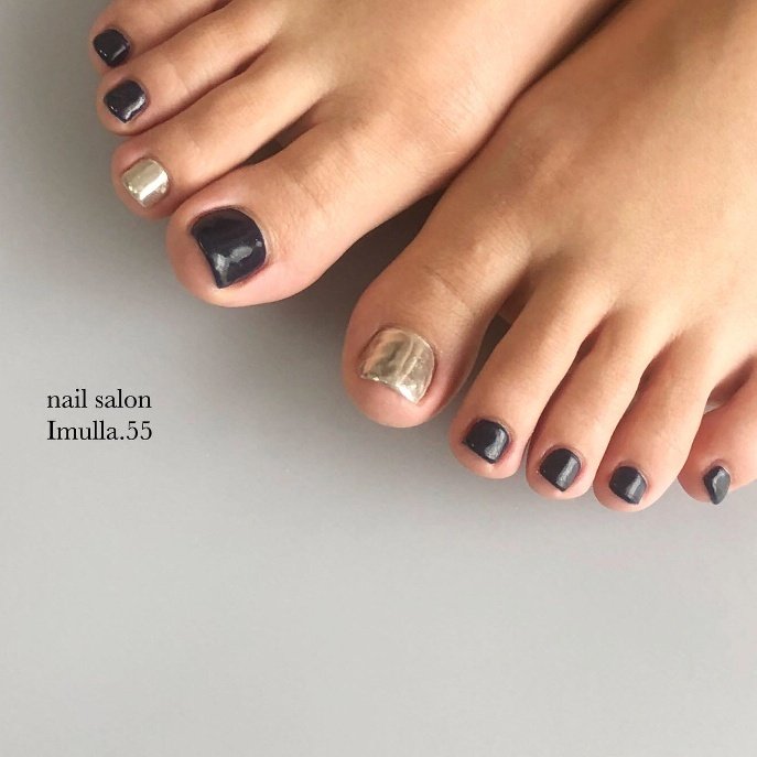 夏 秋 冬 海 フット Nail Salon Imulla 55のネイルデザイン No ネイルブック