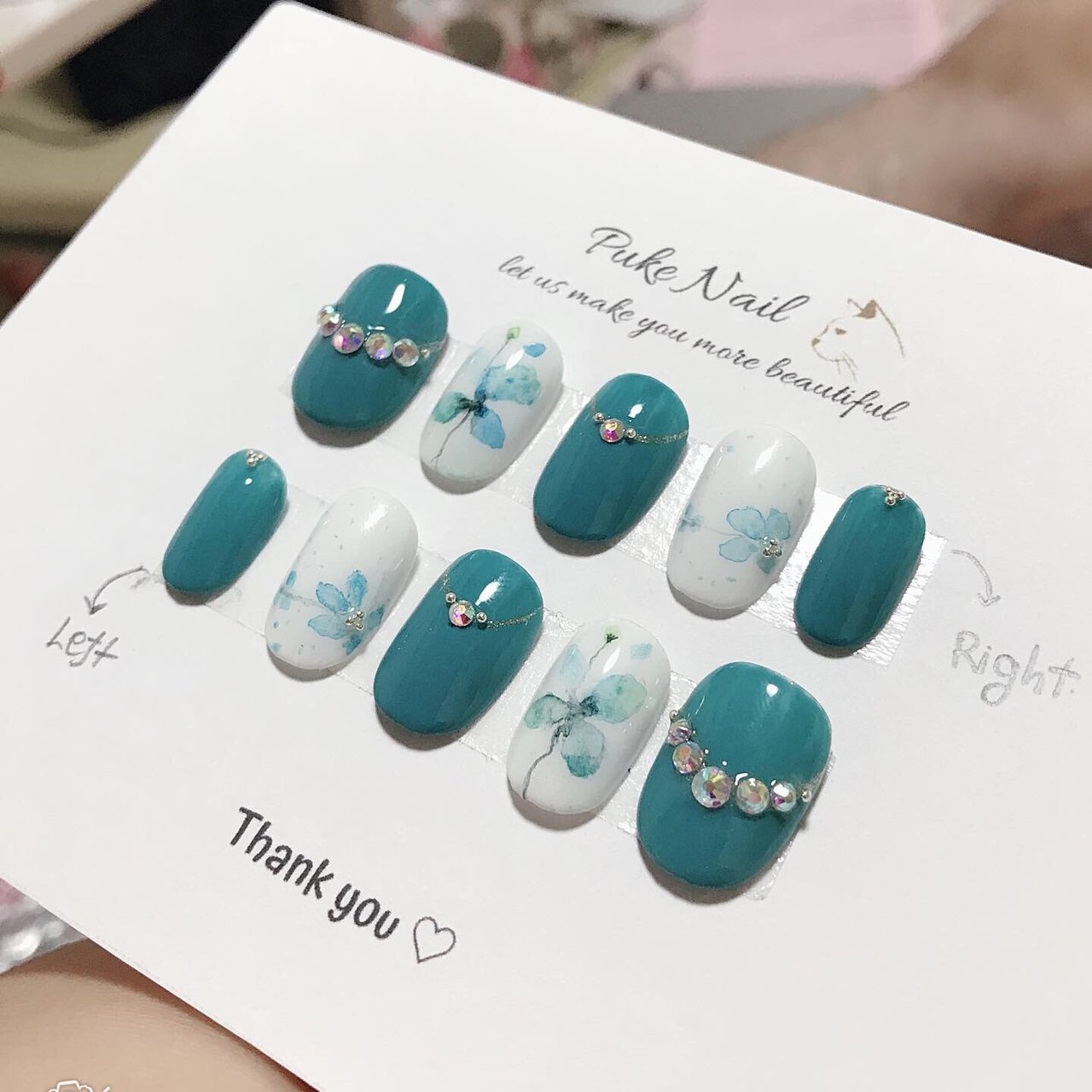 オールシーズン 旅行 浴衣 ハンド ネイルチップ Puke Nailのネイルデザイン No ネイルブック