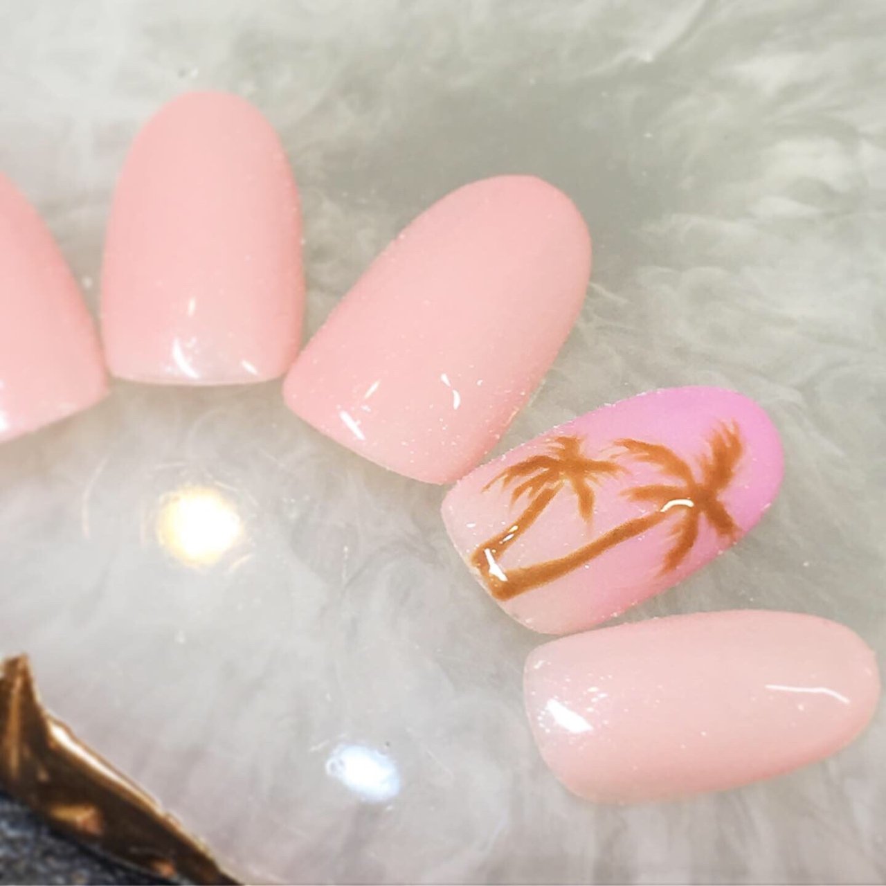 夏 海 リゾート オフィス ハンド 溝の口 Nail Trees ネイルトゥリース のネイルデザイン No ネイルブック