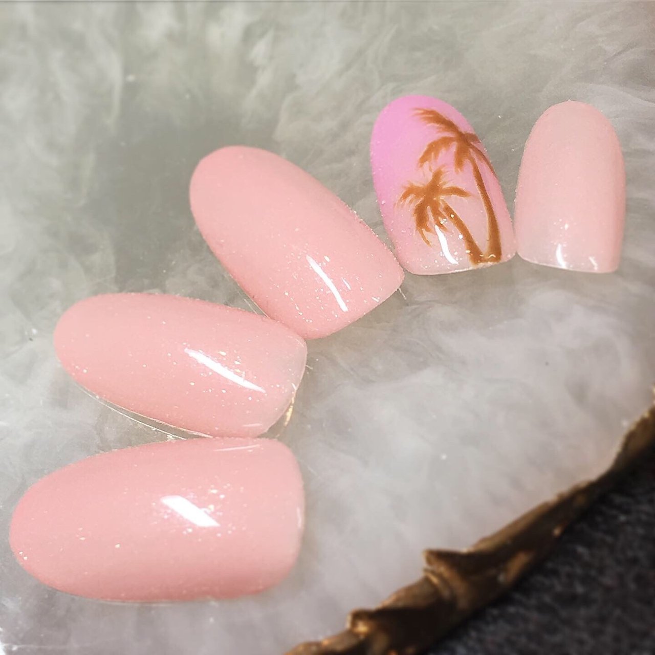 夏 海 リゾート オフィス ハンド 溝の口 Nail Trees ネイルトゥリース のネイルデザイン No ネイルブック