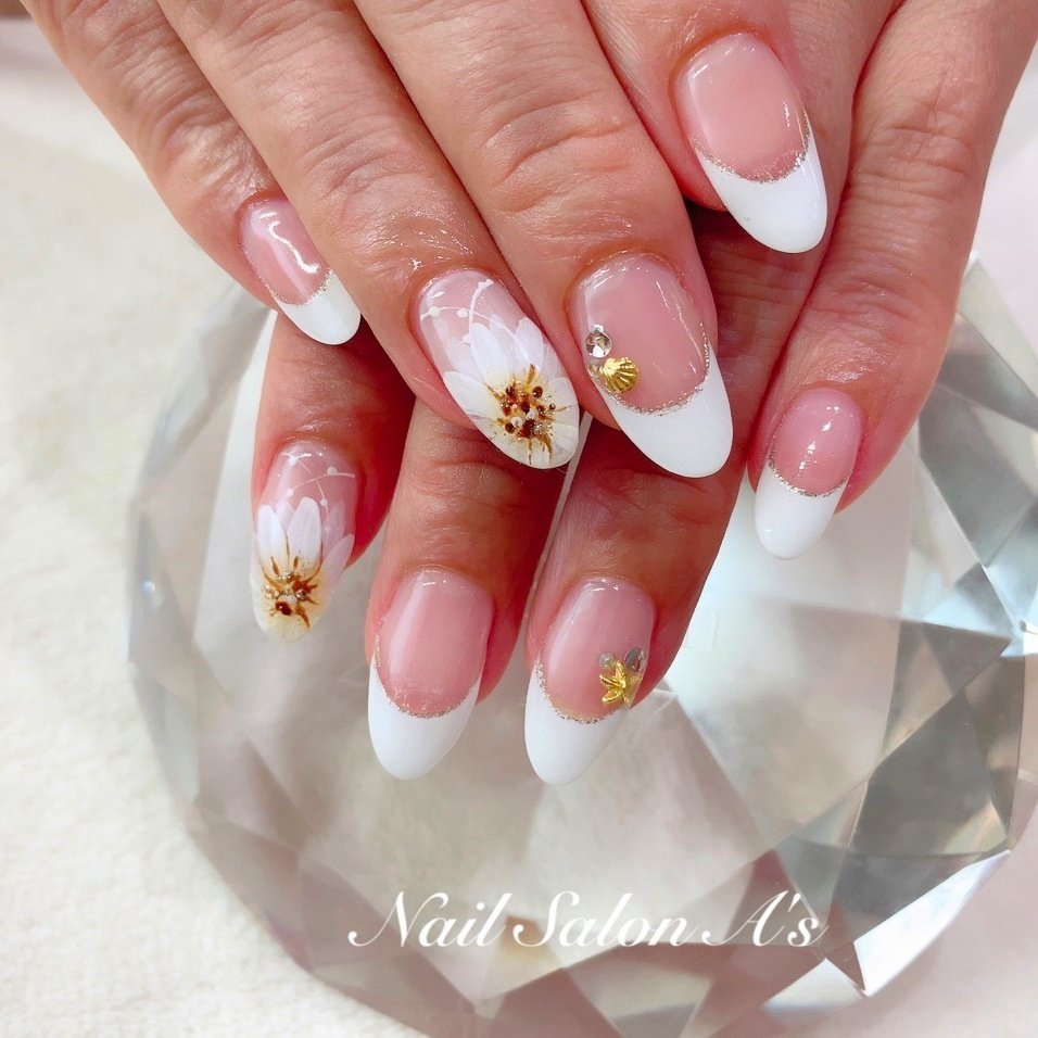 オフィス ブライダル デート 女子会 ハンド Nailasのネイルデザイン No 4509410 ネイルブック