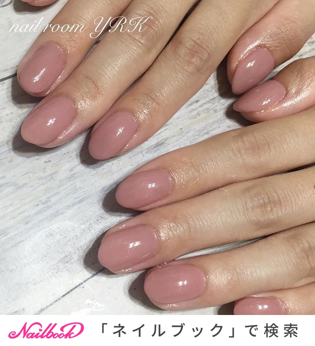 オールシーズン オフィス ハンド シンプル ワンカラー Nail Room Yrkのネイルデザイン No ネイルブック