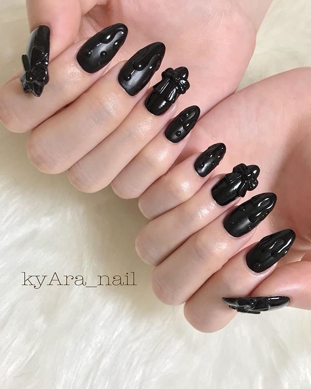 オールシーズン ライブ ハロウィン クリスマス ハンド Kyara Nailのネイルデザイン No ネイルブック