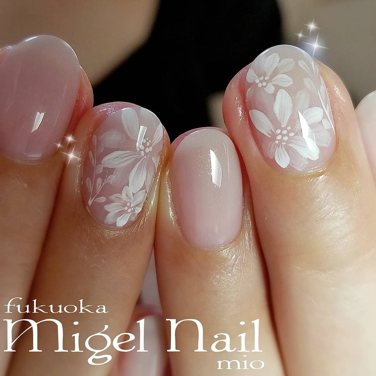 夏 リゾート オフィス ブライダル ハンド Migel Nailのネイルデザイン No ネイルブック