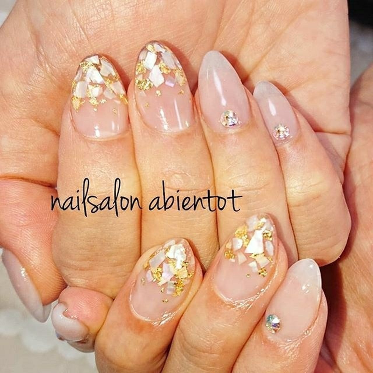 夏 海 リゾート 浴衣 ハンド ネイルサロン アビアントのネイルデザイン No ネイルブック