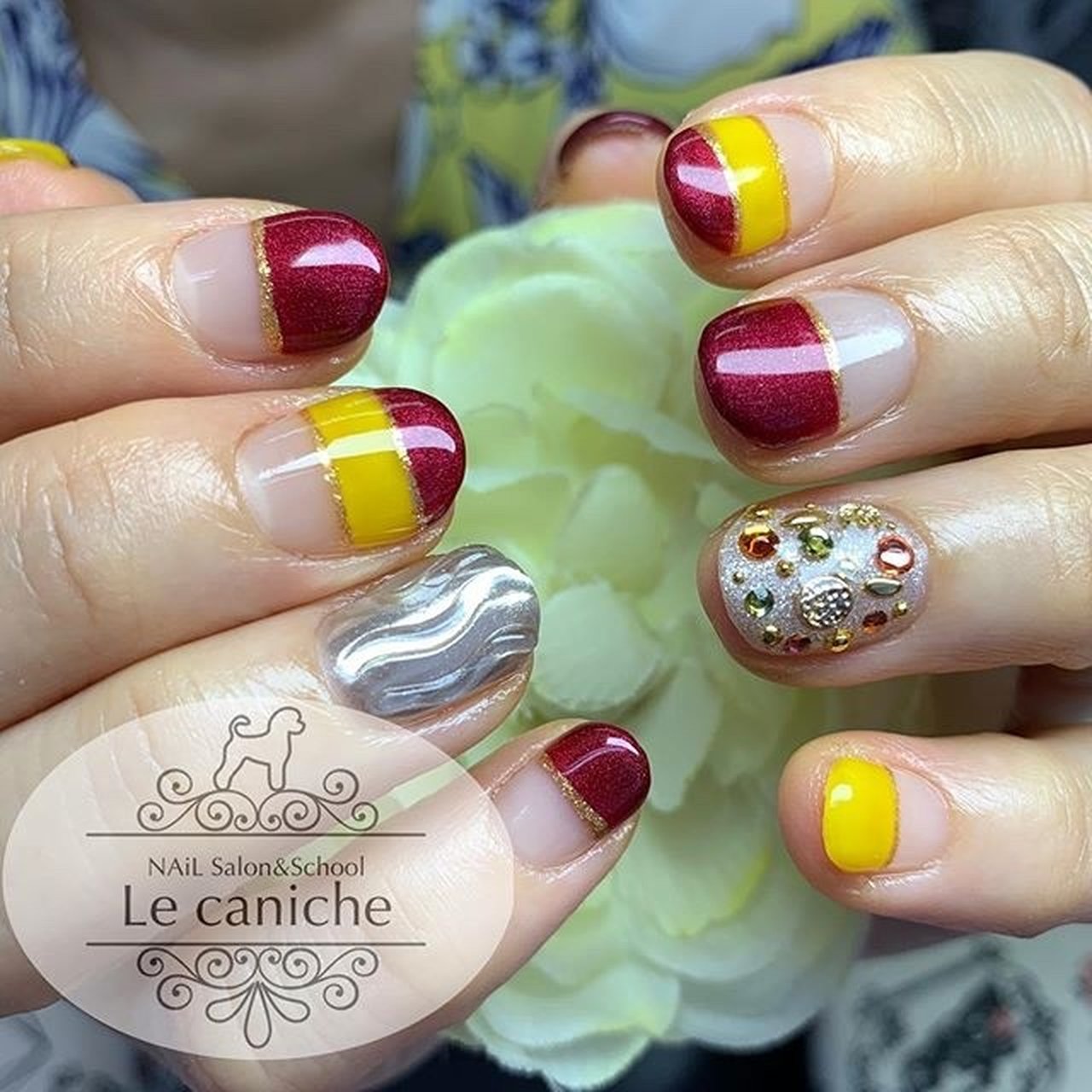 Ayumi Sasaki❁NAiL Salon&School Le canicheのネイルデザイン[No.4521877]｜ネイルブック