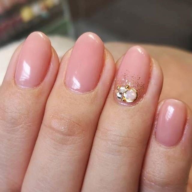 オールシーズン オフィス ハンド シンプル ワンカラー Ecn Nailのネイルデザイン No ネイルブック