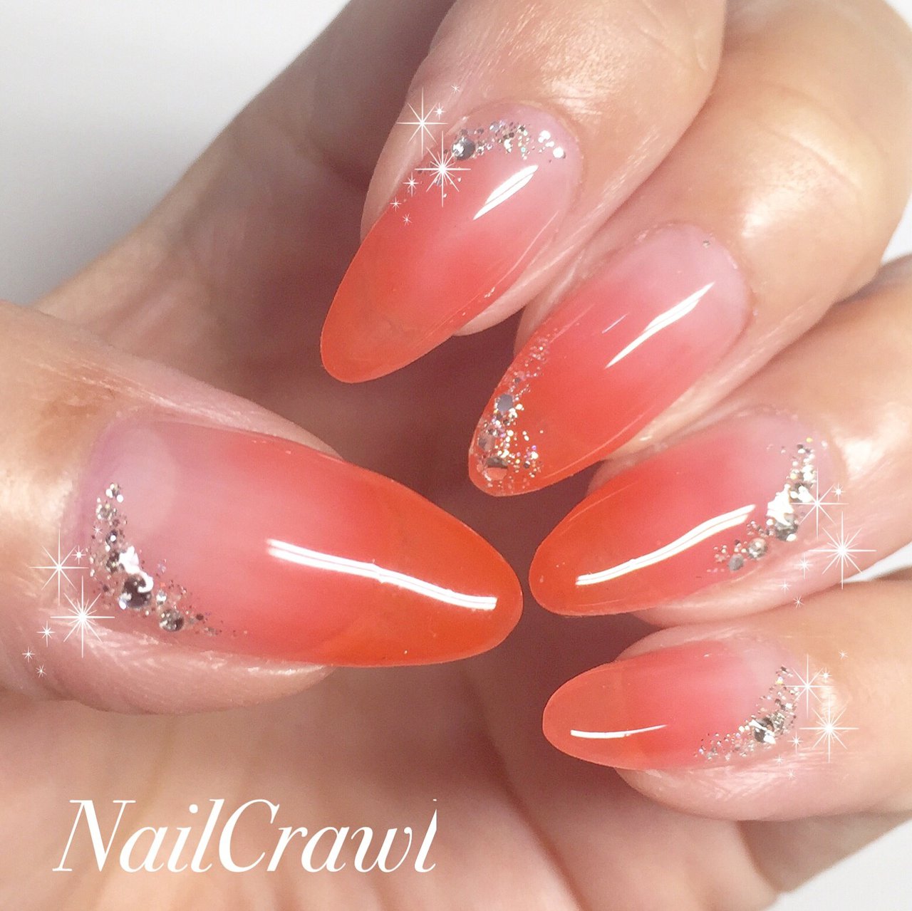 夏 旅行 海 オフィス ハンド ネイルクロールのネイルデザイン No ネイルブック