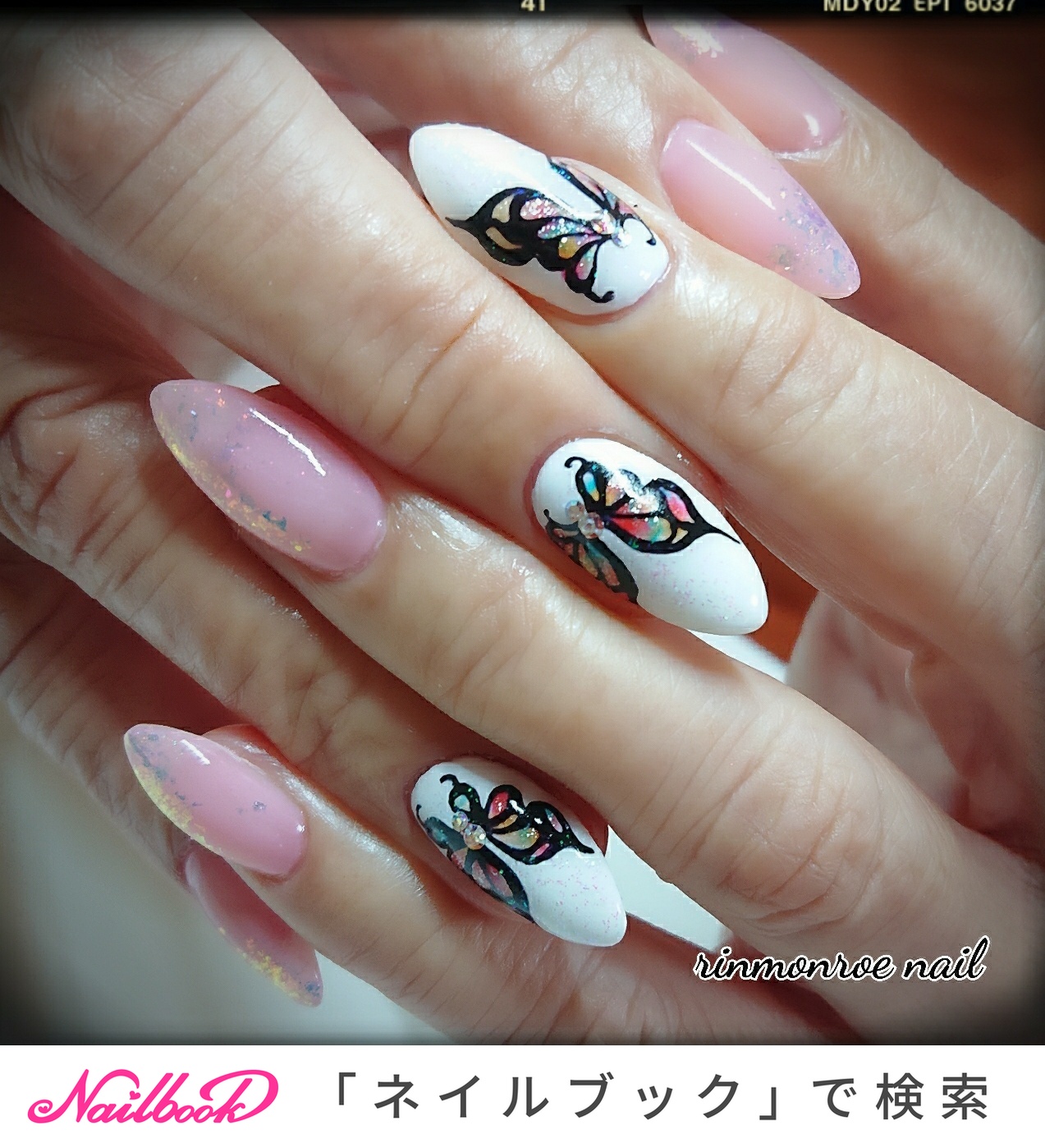 春 夏 オフィス デート ハンド Rinmonroe Nailのネイルデザイン No ネイルブック