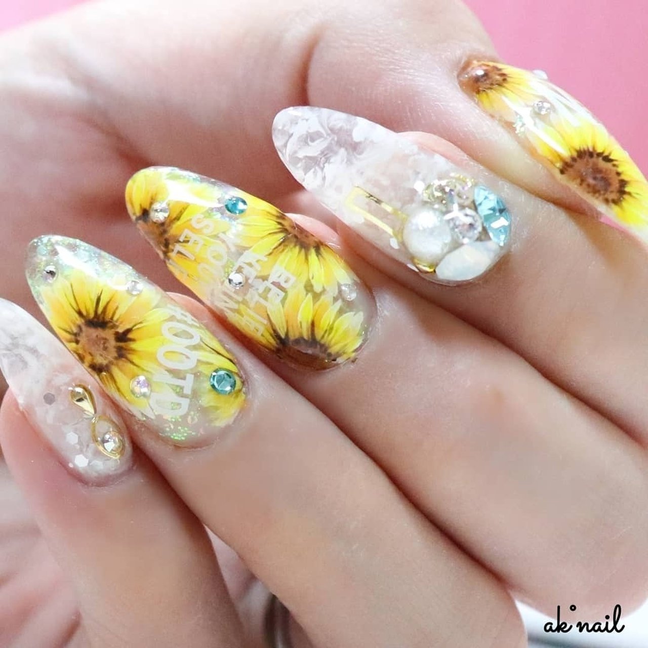 夏 海 リゾート 女子会 ハンド Akolea Nail5のネイルデザイン No ネイルブック