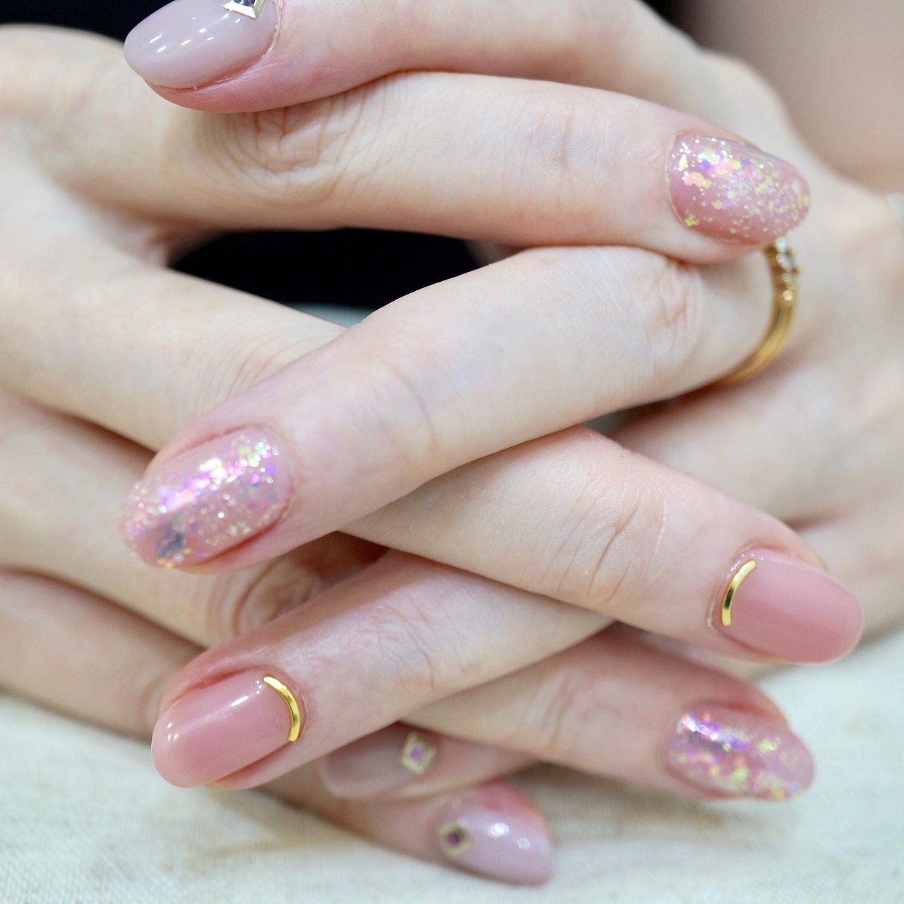 オールシーズン 卒業式 入学式 オフィス ハンド Elfinのネイルデザイン No ネイルブック